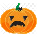 Pumpkin Face  Icon