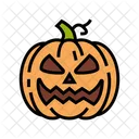 Pumpkin Face Halloween Pumpkin Icon