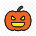 Zombie Pumpkin Clown Icon