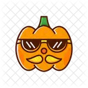 Pumpkin Glasses  Icon