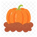 Pumpkin Face Halloween Icon