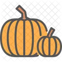 Pumpkin Fruit Autumn Icon