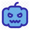 Pumpkin Halloween Spooky Icon