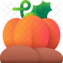Pumpkin Halloween Scary Icon