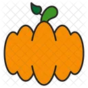 Pumpkin Halloween Scary Icon