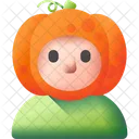 Pumpkin Halloween Scary Icon