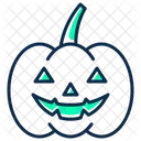 Pumpkin Halloween Scary Icon