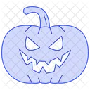 Pumpkin Halloween Vegetable Icon