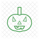Pumpkin Skull Clown Icon