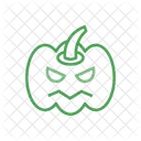 Pumpkin Halloween Clown Icon