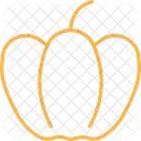 Pumpkin Vegetable Halloween Icon