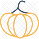 Pumpkin Vegetable Halloween Icon