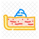Pumpkin Pie Slice Icon