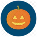 Lit Carved Pumpkin Icon
