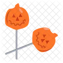 Pumpkin Pops Pumpkin Lollipops Lollipops Icon