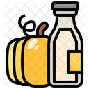 Pumpkin Milk  Icon