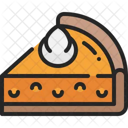Pumpkin pie  Icon