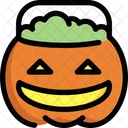 Pumpkin Pot Cauldron Icon