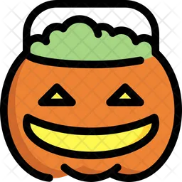 Pumpkin pot  Icon