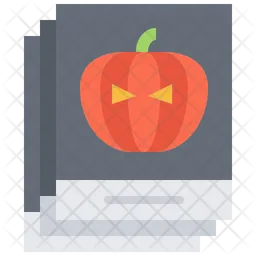 Pumpkin Sign  Icon
