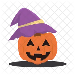 Pumpkin witch  Icon