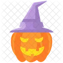 Pumpkin Witch Pumpkin Halloween Icon