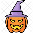 Pumpkin Witch Pumpkin Halloween Icon