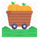 Pumpkins Cart  Icon