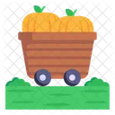 Pumpkins Cart  Icon
