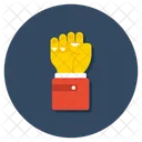 Punch Fist Hand Gesture Icon