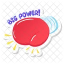 Power Punch Punch Punch Sticker Icon