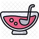 Punch Bowl Juice Party Icon
