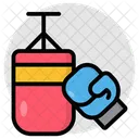 Punching Bag Punching Box Boxing Bag Icon