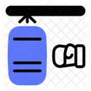 Punching Bag Boxing Bag Punch Icon