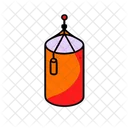 Punching Bag Fitness Workout Icon