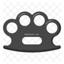 Brass Knuckles Punching Knuckles Cold Warms Icon