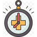 Punctual Time Medication Icon