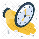 Punctuality Time Care Clock Icon