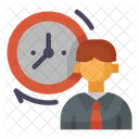 Punctuality Time Work Icon
