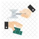 Corruption And Punishment Flat Icon Set Icons Are Created On Pixel Grid 48 X 48 Pixel Lets Enjoy Please Icon
