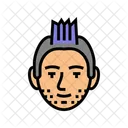 Homme Punk Sous Culture Icône