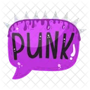 Chat Bubble Punk Message Message Bubble Icon