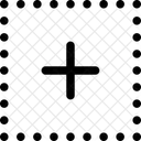 Punkte Gitter Quadrate Symbol