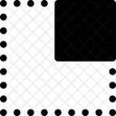 Punkte Gitter Quadrate Symbol