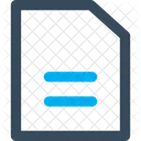 Dokument Datei Papier Symbol