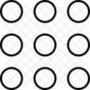 Punkteraster Punkte Raster Symbol