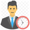 Punktlich Termin Uhr Icon