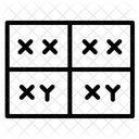 Punnett Square Punnett Genetics Icon