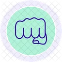 Puño libre  Icono