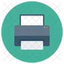 Puntatore Stampa Tipografia Icon